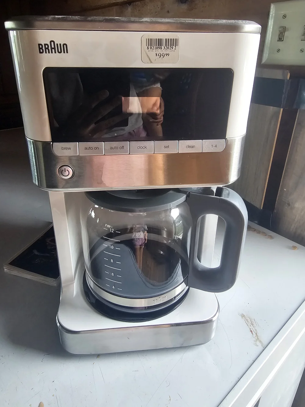 Replacement Glass Coffee Carafe / Pot for Braun